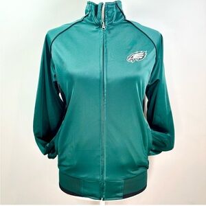 NFL Philadelphia Eagles Official Game Day Full Zip Track Jacket